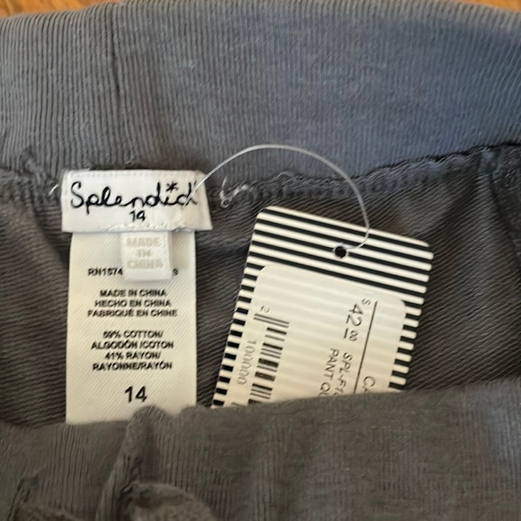 NWT - Splendid Girl's Leopard Print Joggers Sz 14 - Picture 3 of 5